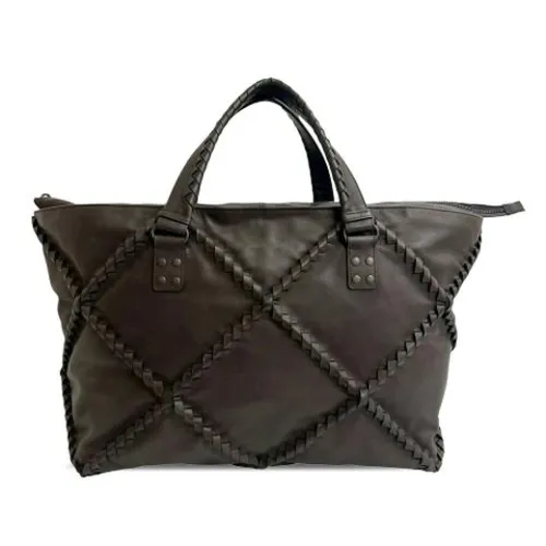 Pre-owned Leather Tote - Bottega Veneta Vintage - Modalova