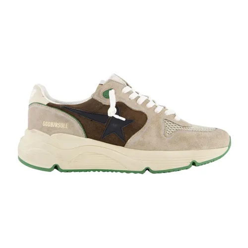 Brown Running Sole Sneaker - Golden Goose - Modalova