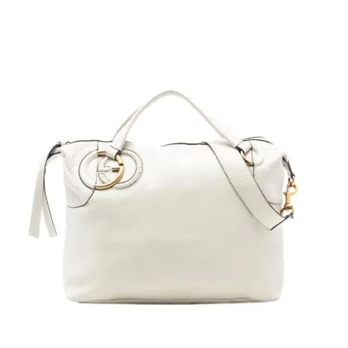 Pre-owned Leather Handbag - Gucci Vintage - Modalova