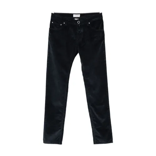 Blue Stylish Trousers - Jacob Cohën - Modalova
