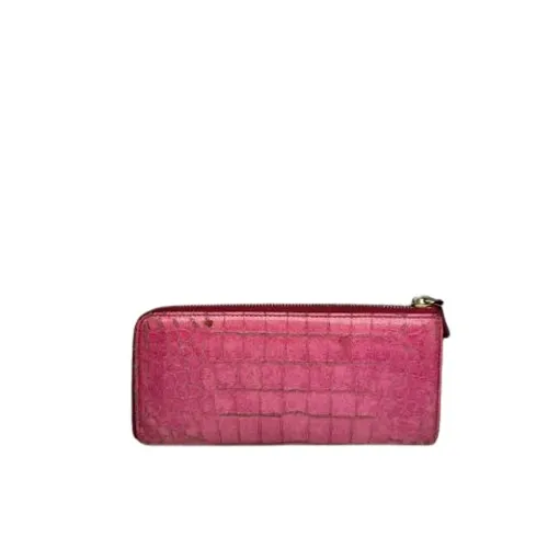 Pre-owned Leather Wallet - Miu Miu Pre-owned - Modalova
