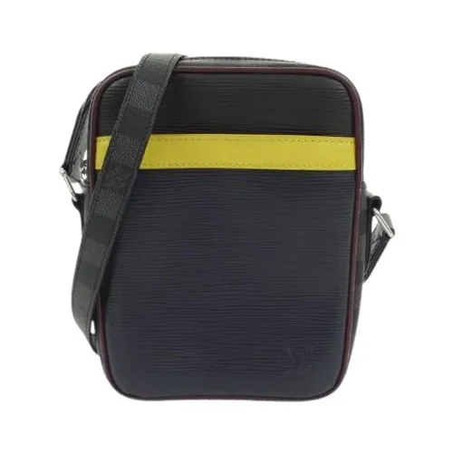 Pre-owned Danube Slim Epi Damier Graphite Shoulder Bag - Louis Vuitton Vintage - Modalova