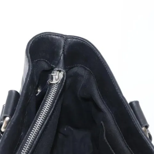 Pre-owned Vintage Leather Handbag - Celine Vintage - Modalova