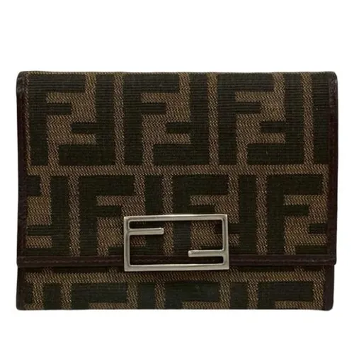 Pre-owned Canvas Wallet - Fendi Vintage - Modalova