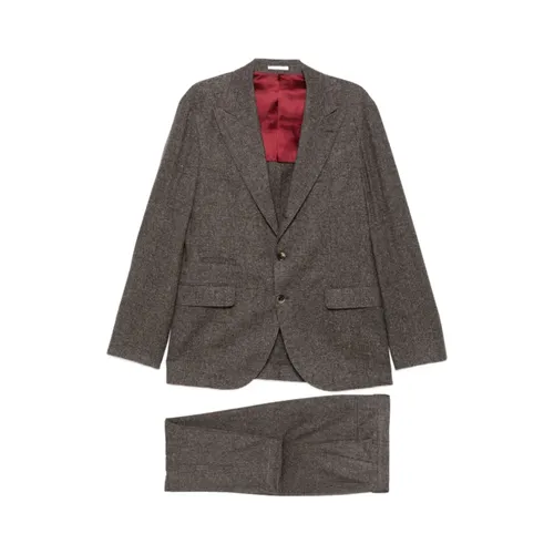 Traje de Bolsillo con Dos Botones - Brunello Cucinelli - Modalova