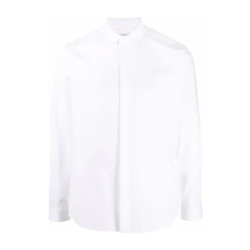 Concealed Front Button Placket Shirt - Valentino Garavani - Modalova