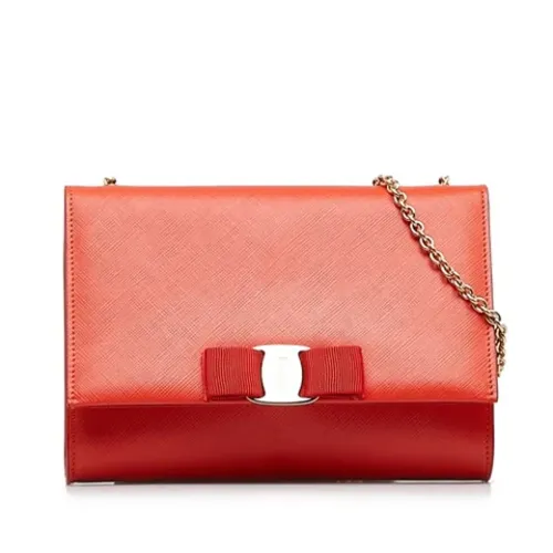 Pre-owned Leather shoulder-bags - Salvatore Ferragamo Pre-owned - Modalova