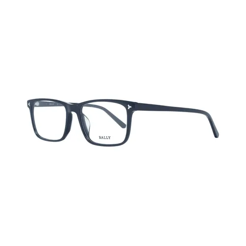 Black Plastic Rectangle Optical Frames for Men - Bally - Modalova