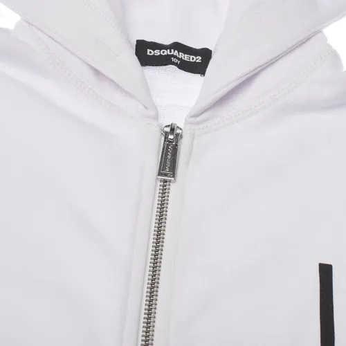 Urban Icon Hoodie with Zipper Closure - Dsquared2 - Modalova