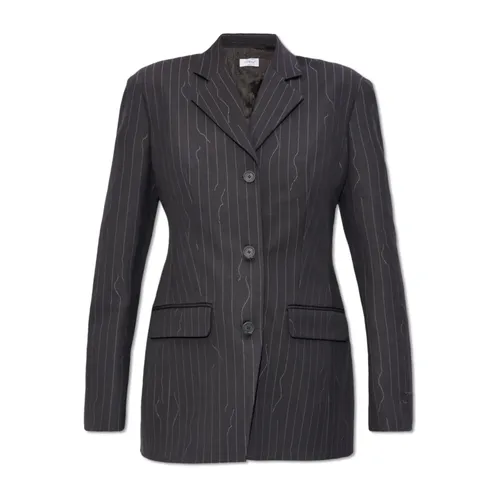 Wool Blazer - Off White - Modalova