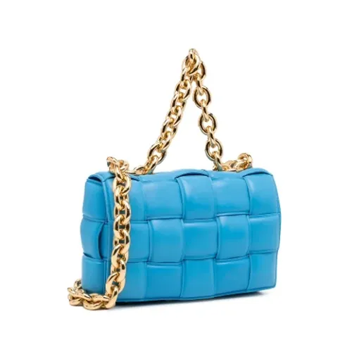 Pre-owned Leather Shoulder Bag - Bottega Veneta Vintage - Modalova