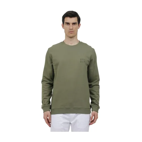 Logo Print Crewneck Sweatshirt - Dondup - Modalova
