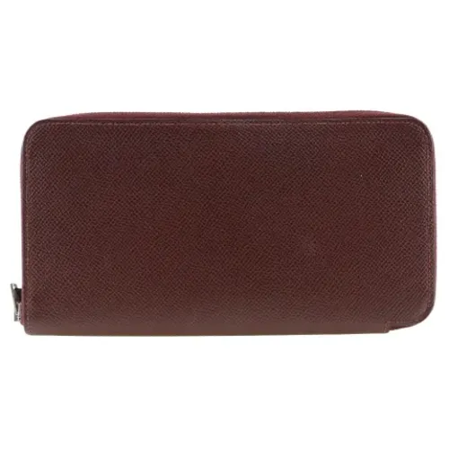 Pre-owned Leather wallets - Hermès Vintage - Modalova