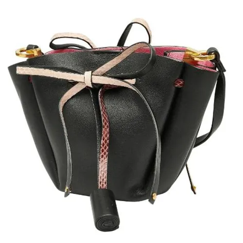 Pre-owned Leather Shoulder Bag - Valentino Vintage - Modalova