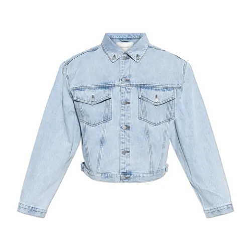 Shrunken Denim Jacket - ENTIRE STUDIOS - Modalova