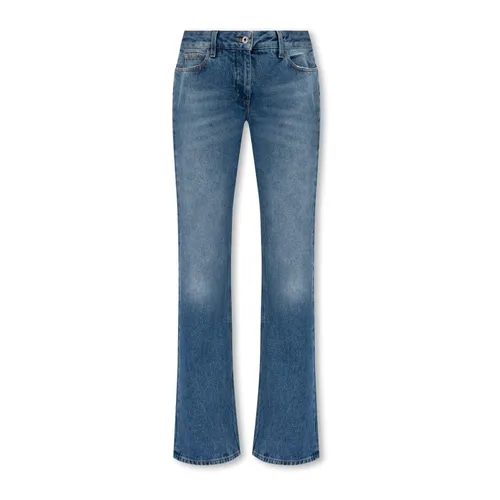 Flared Jeans - Off White - Modalova