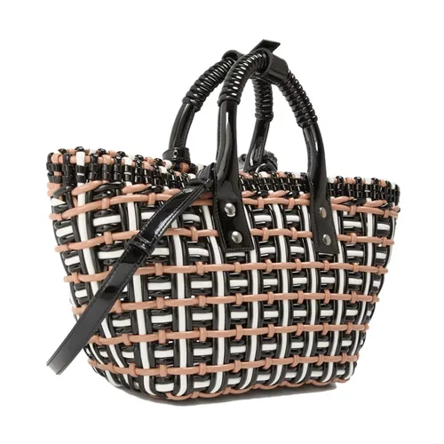 Bistro Basket Braided Tote Bag - Balenciaga - Modalova
