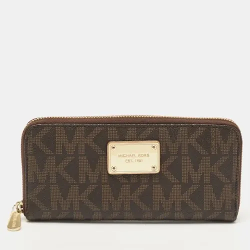 Pre-owned Coated canvas wallets - Michael Kors Pre-owned - Modalova