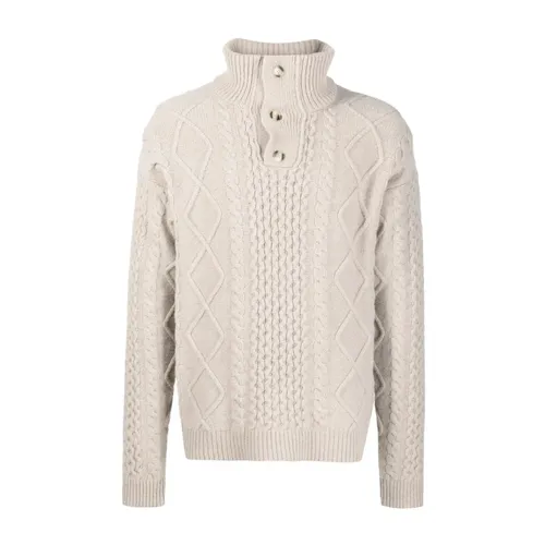 Beige Cable Knit Jumper - Nanushka - Modalova