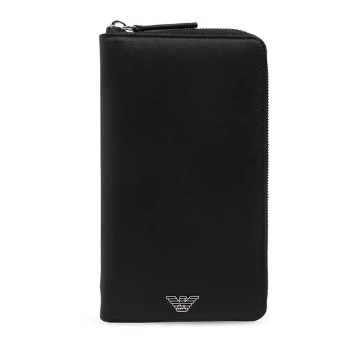 Wallet with Logo - Emporio Armani - Modalova