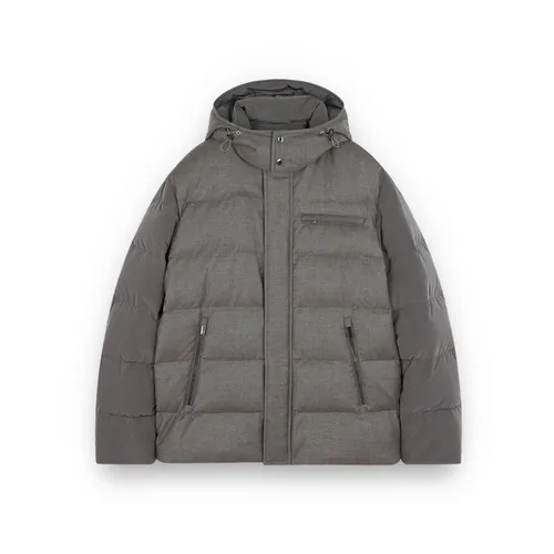 Luxurious Wool Silk Puffer Jacket - Paul & Shark - Modalova