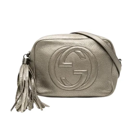 Pre-owned Leather Crossbody Bag - Gucci Vintage - Modalova