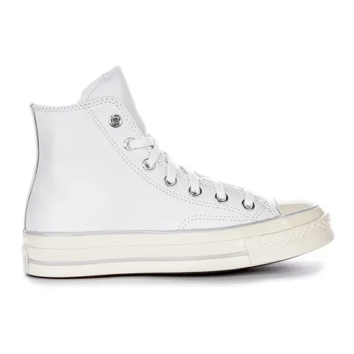 Chuck 70s High White Leather Sneakers - Converse - Modalova