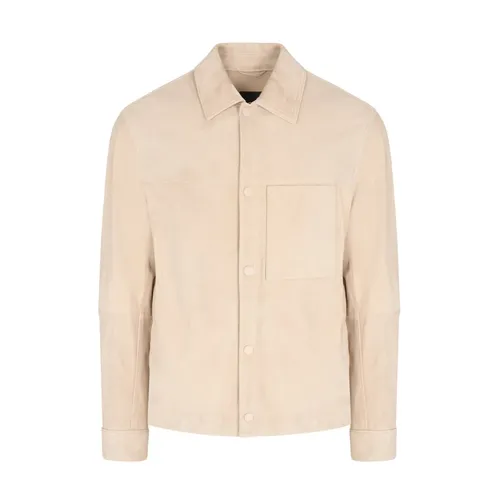 C Molot Leather Jacket - Hugo - Modalova