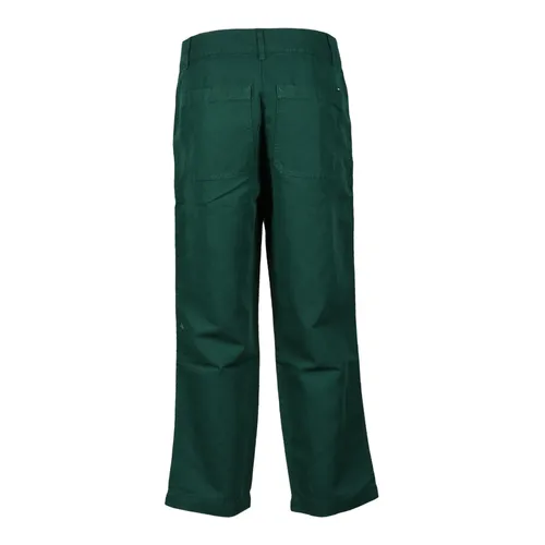 Pantaloni casual in cotone e lino - Tommy Hilfiger - Modalova