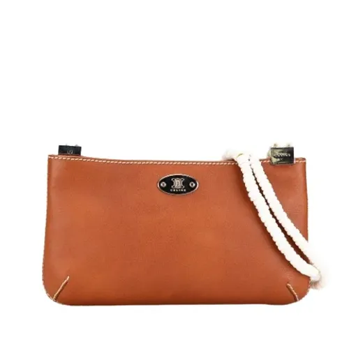 Pre-owned Leather Shoulder Bag - Celine Vintage - Modalova