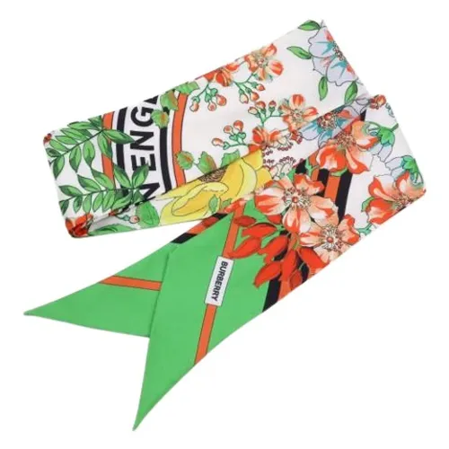 Pre-owned Silk Scarf - Burberry Vintage - Modalova