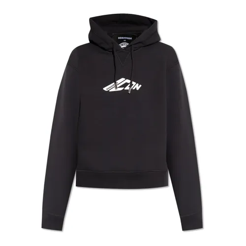 Printed Sweatshirt - Dsquared2 - Modalova