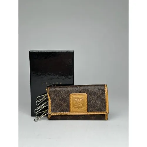 Pre-owned Leather Key-holder - Celine Vintage - Modalova