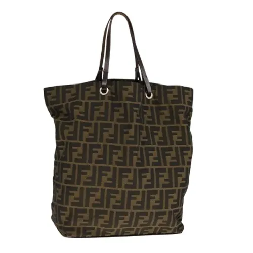 Pre-owned Canvas handbags - Fendi Vintage - Modalova