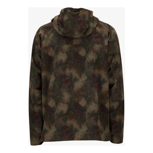 Tropical Pattern Ripstop Parka - Herno - Modalova