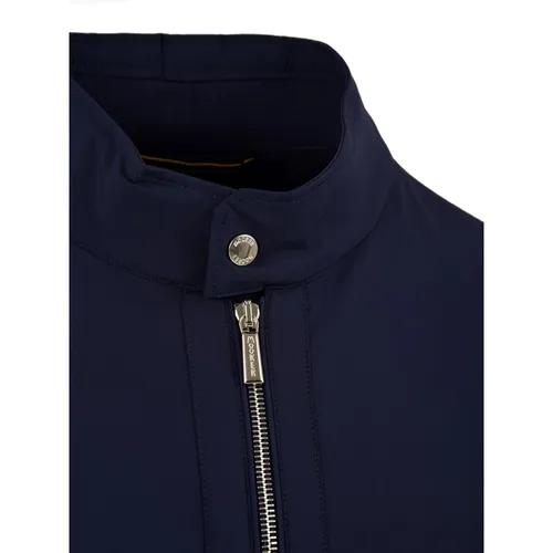 Blue Alberti-KN Indaco Jacket - Moorer - Modalova