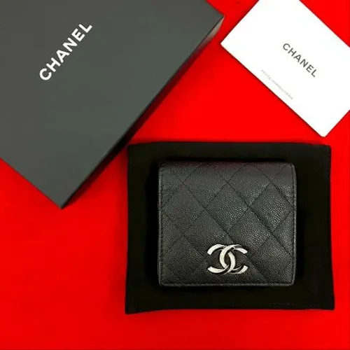 Pre-owned Leather Wallet - Chanel Vintage - Modalova