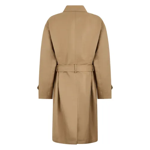 Beige padded trench coat with belt - Herno - Modalova