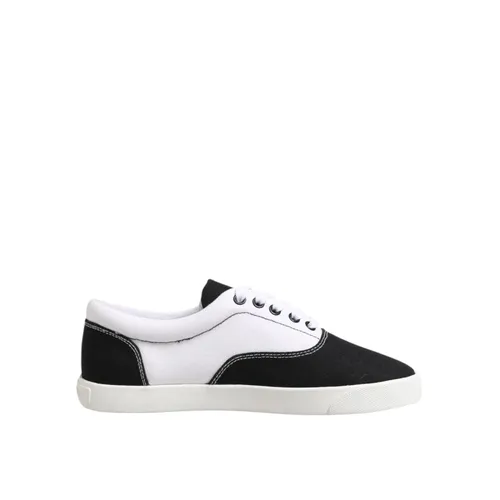 Canvas Lace-Up Low-Top Sneakers - Dolce & Gabbana - Modalova