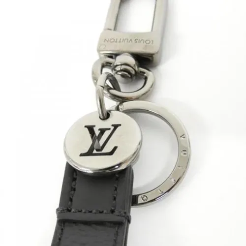 Pre-owned Monogram Eclipse Keyring - Louis Vuitton Vintage - Modalova