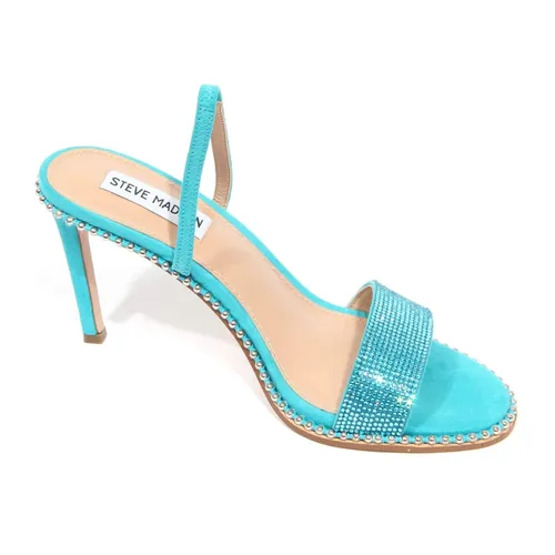 Sandal Jannis Aqua con Multi-Strass - Steve Madden - Modalova