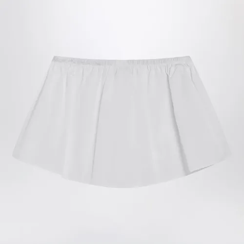 Logo Mini Skirt - Miu Miu - Modalova