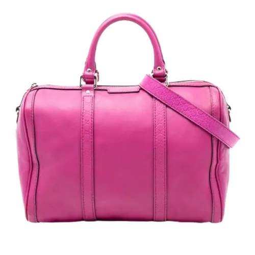 Pre-owned Leather Handbag - Gucci Vintage - Modalova