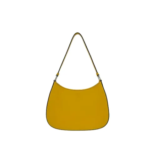 Pre-owned Leather Shoulder Bag - Prada Vintage - Modalova