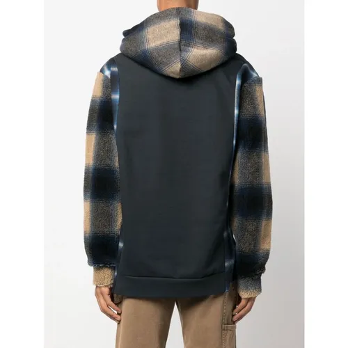 Panelled Pullover Hoodie - Alchemist - Modalova