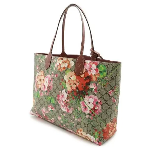 Pre-owned Canvas Tote Bag - Gucci Vintage - Modalova