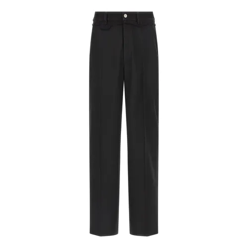 Replaced Waist Wool Trousers - MM6 Maison Margiela - Modalova