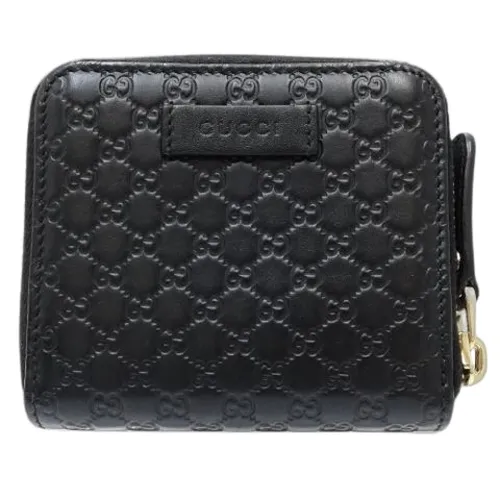 Pre-owned Leather Wallet - Gucci Vintage - Modalova