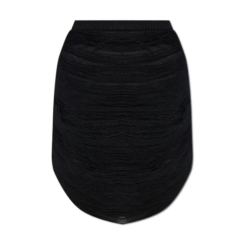 Skirt with fringes - The Attico - Modalova