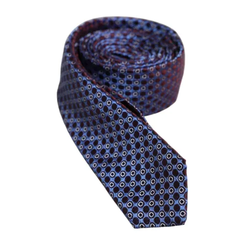 Geometric Pattern Silk Necktie - Dolce & Gabbana - Modalova